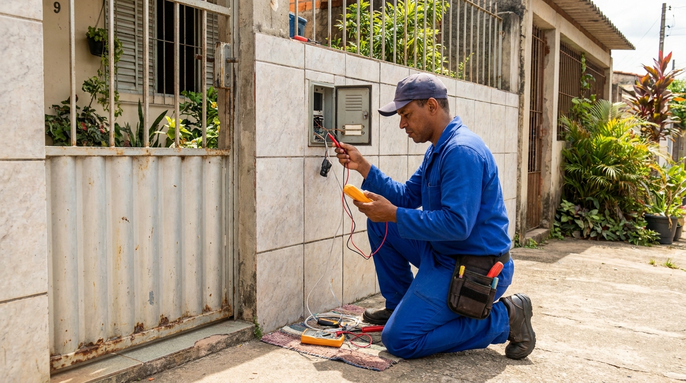 Conserto de interfone residencial em Santa Maria‑RS