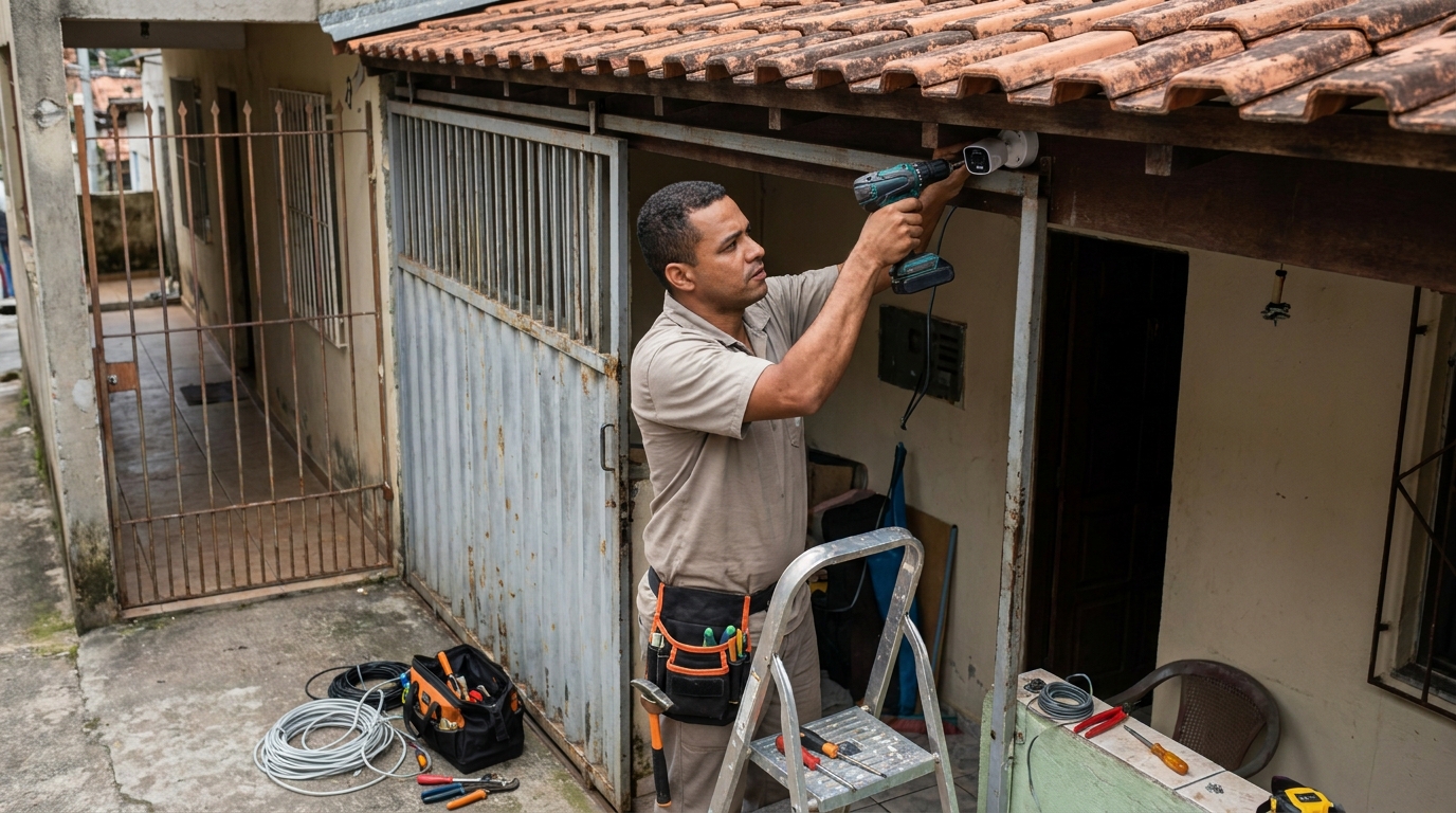 Instalacao de cameras de seguranca em Santa Maria‑RS